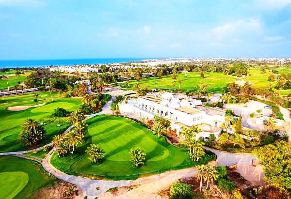 Übersicht Hotel + Golfkurse Djerba Tunesien - Golfplatz Golf Club Djerba